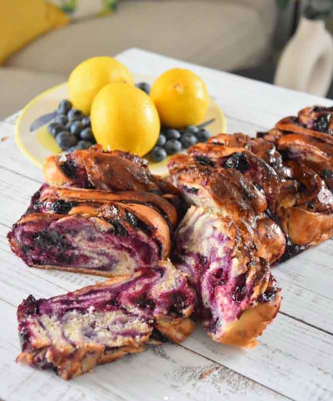 Áfonyás babka