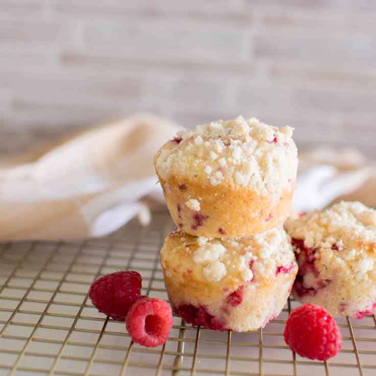 Málnás Citromos Muffin